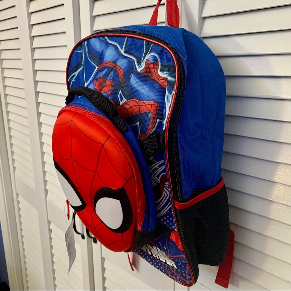 Spider-Man Backpack with Lunch Bag 🕷